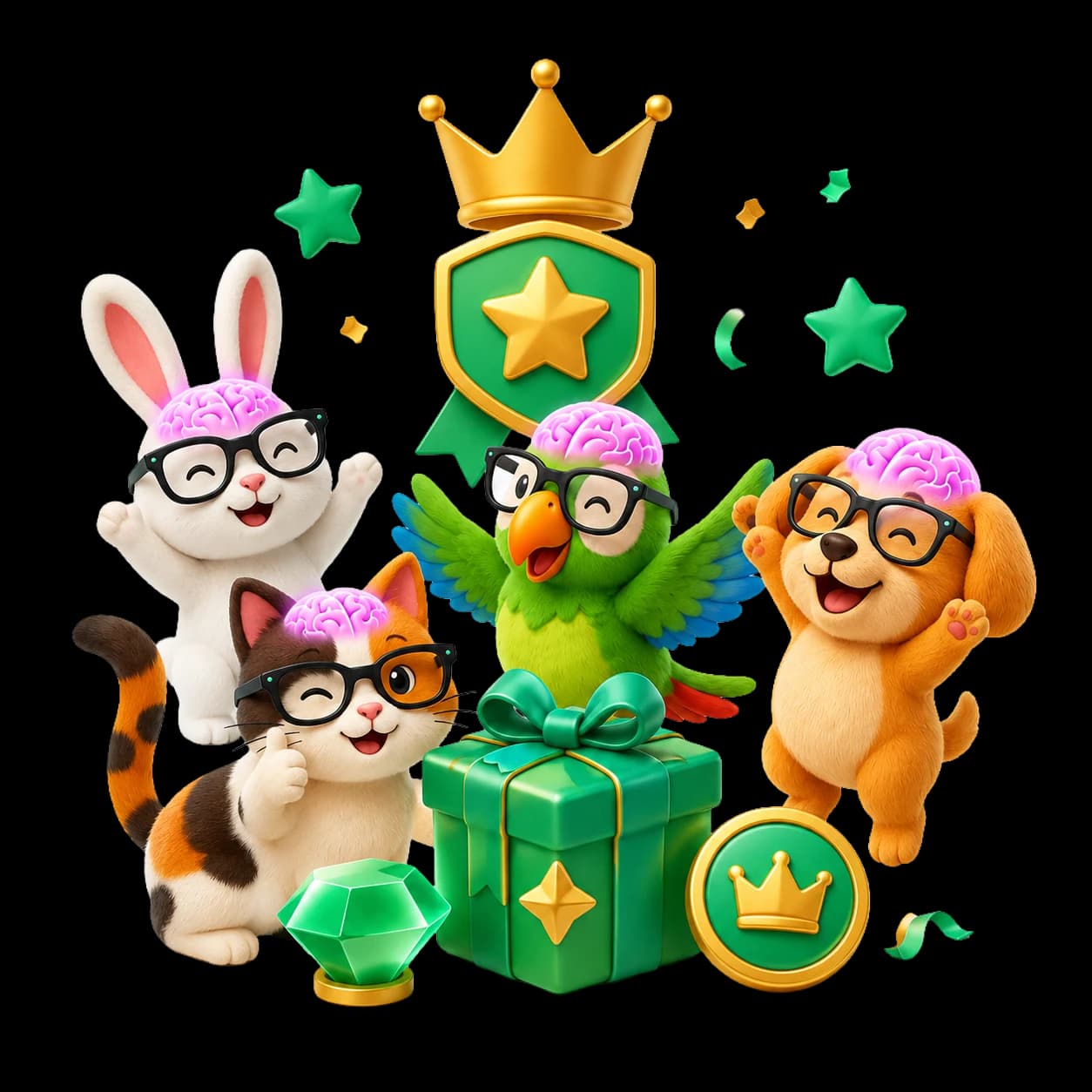 IQPets app experience for Free and IQPets Plus users